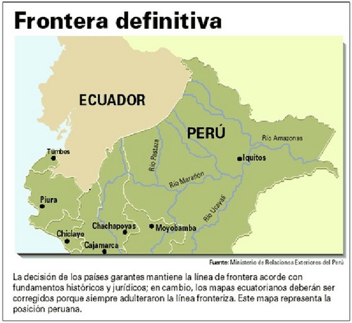 Perú-Ecuador: a 20 años de la paz
