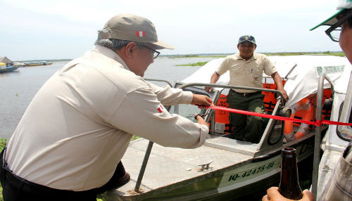 SERNANP recibe 14 embarcaciones de Osinfor