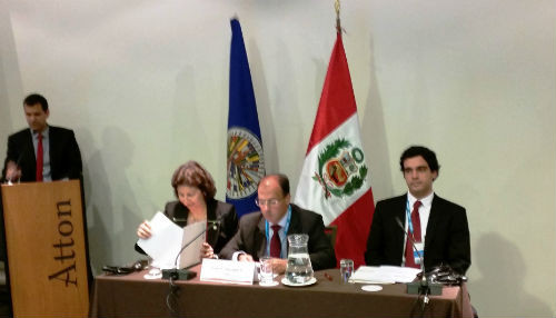 Indecopi y la OEA suscriben convenio para crear en el Perú un plan piloto de Alertas Rápidas