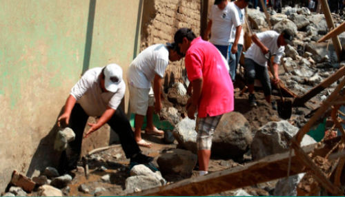 Gobierno declara el Estado de Emergencia el distrito de Lurigancho- Chosica por caída de huaicos