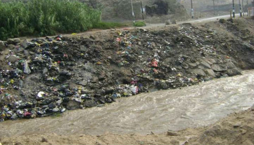 Gobierno Regional del Callao realiza trabajos de prevención en la ribera del Río Chillón