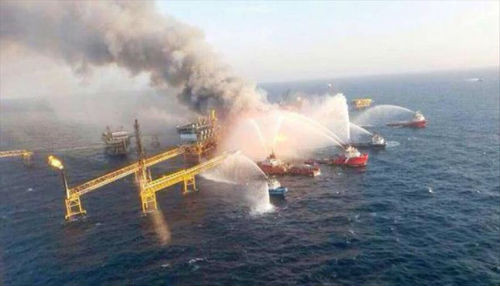 Golfo de México: 15 heridos tras una explosión en una plataforma petrolera