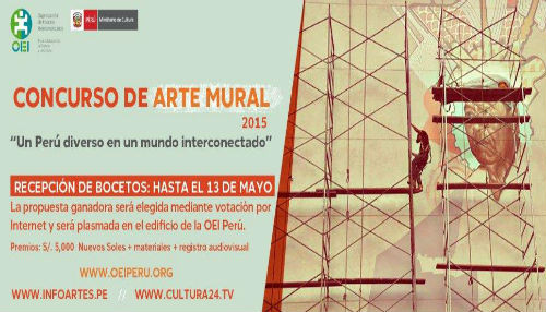Convocan a Concurso Nacional de Arte Mural Un Perú diverso en un mundo interconectado