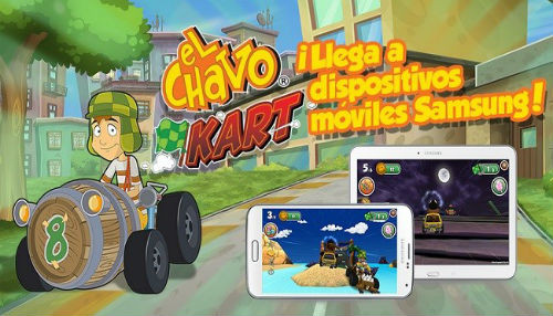 De las consolas de juegos a Android: El Chavo Kart fue lanzado con exclusividad por Samsung