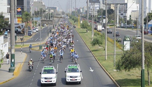 Surco sobre ruedas 18 K congregó a cientos de ciclistas por el Día Mundial de la Bicicleta