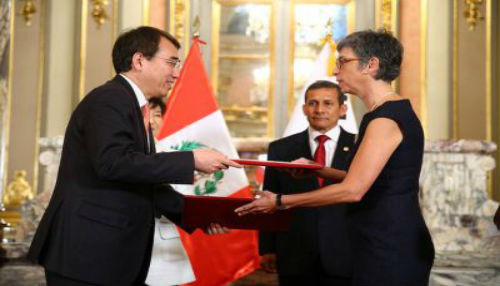 Importantes acuerdos de cooperación bilateral firman el Perú y Corea del Sur Importantes acuerdos de cooperación bilateral firman el Perú y Corea del Sur