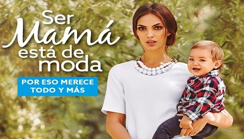 Tiendas Paris lanza campaña Ser mamá está de moda