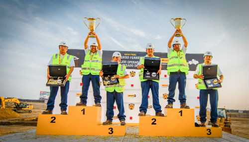 Ferreyros premió a los Mejores Operadores de Equipo Pesado del Perú