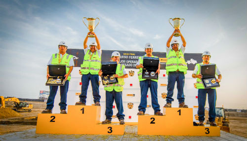 Ferreyros premió a los Mejores Operadores de Equipo Pesado del Perú