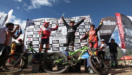 Campeón Panamericano Marcelo Gutiérrez de Colombia ganó el Papachos Santísimo Downhill en Cusco