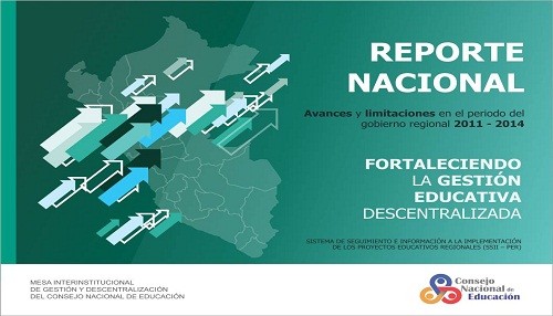 CNE presenta quinto reporte nacional sobre la gestión educativa en las regiones