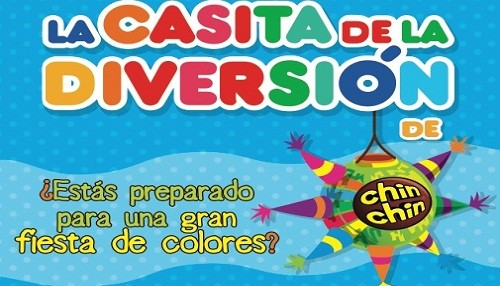 Divercity y Chin Chin te invitan a una fiesta de colores en La Casita de la Diversión de CHIN CHIN