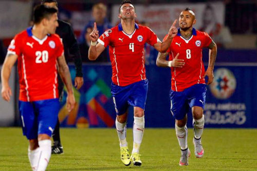 Copa América 2015: Chile le ganó a Uruguay 1  0