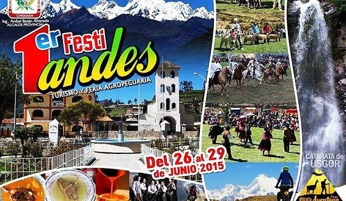 Primer Festi Andes 2015 invita a turistas nacionales y extranjeros a Chiquián