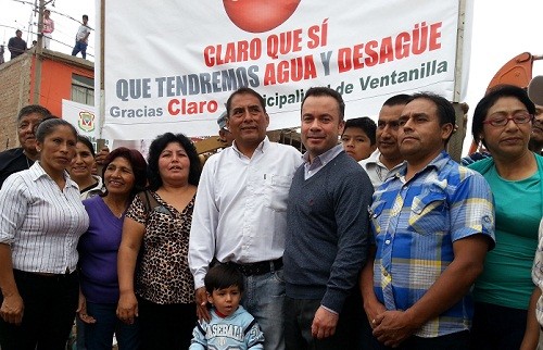 Se inician obras de agua potable y desagüe en la zona de Parque Porcino de Ventanilla