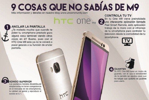 Datos que no conoces del HTC ONE M9