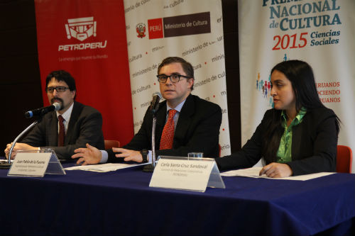 Ministerio de Cultura y Petroperú convocan al Premio Nacional de Cultura 2015