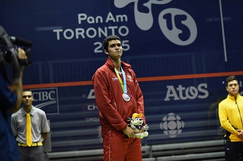 Diego Elías logró la medalla de plata en los Juegos Panamericanos de Toronto 2015