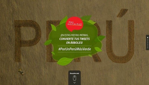 Mall Aventura Plaza te invita a ser parte de #PorUnPerúMasVerde en estas Fiestas Patrias