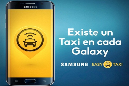 Easy Taxi y Samsung firman alianza para ofrecer descuentos a sus usuarios