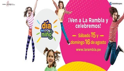 Celebra el Día del Niño en La Rambla