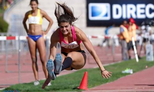 Paola Mautino confía en romper record nacional en salto largo en el Mundial de Atletismo de China