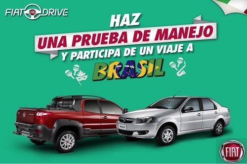 Viaja a Brasil con Fiat Test Drive