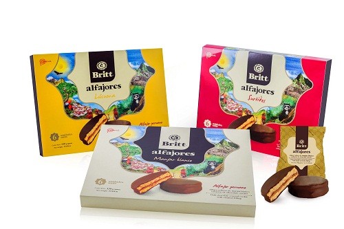 Britt Perú presenta exclusivos alfajores de lúcuma y manjar blanco Britt Perú presenta exclusivos alfajores de lúcuma y manjar blanco