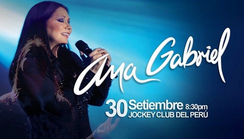 Ana Gabriel: La Diva de América saluda al Perú