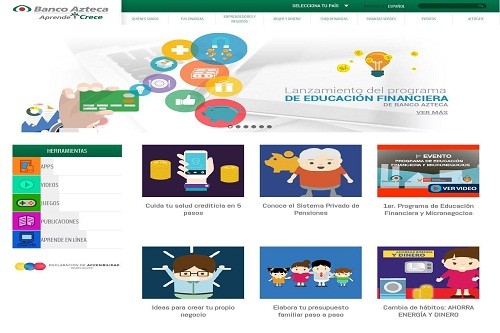 APRENDE Y CRECE: La nueva web de Banco Azteca que revolucionará la educación financiera en el Perú