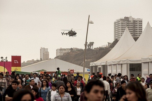 Mistura cuenta con 200 agentes y un helicóptero de la Policía Nacional