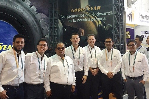 Goodyear del Perú sorprendió con imponente portafolio de neumáticos en nueva edición de PERUMIN