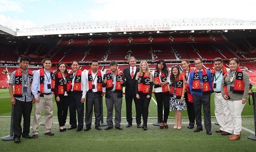 Peruanos alentaron al Manchester United en vivo gracias a Chevrolet