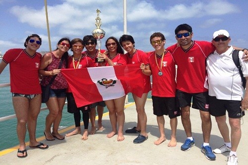 Peruanos ganaron cuatro medallas en XI Copa Pacífico de Aguas Abiertas Ecuador 2015