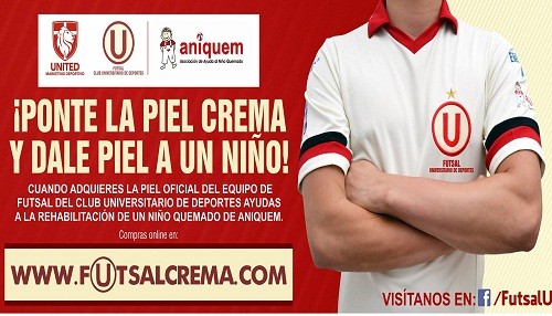 Unidos por la piel: Futsal Universitario de Deportes presenta su nuevo portal y lanza a la venta la camiseta oficial