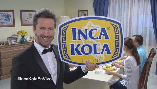 Inca Kola lanza comercial de televisión en vivo