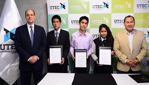 UTEC otorga becas de estudio a alumnos de Barranco