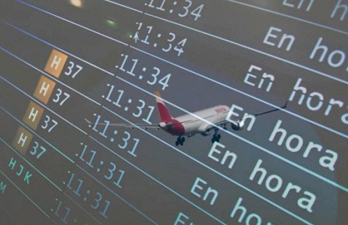 Iberia, las más puntual del mundo en noviembre