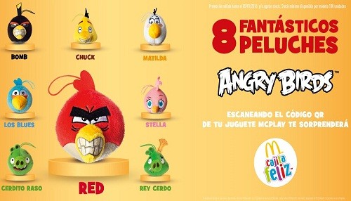 McDonalds al estilo Angry Birds