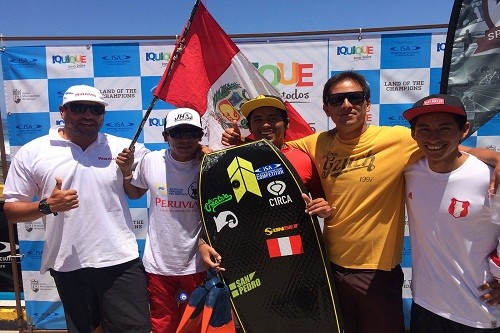 Perú medallista en Mundial de Bodyboard en Chile
