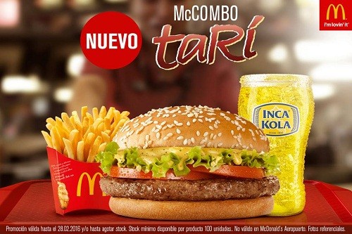 McDonalds, Inca Kola y Tarí se unen para repotenciar la plataforma Placeres Peruanos