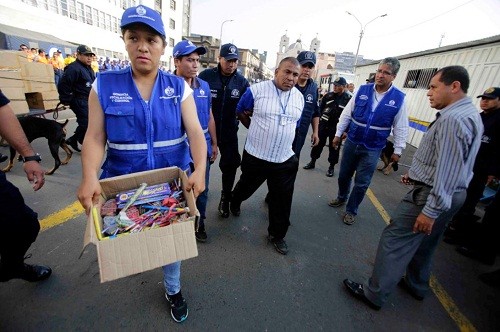 MML refuerza medidas seguridad en Mesa Redonda y Mercado Central