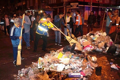 La Victoria: recogen 600 toneladas de basura en Gamarra