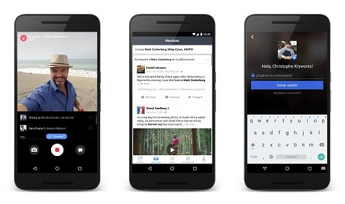 Facebook Mentions para Android