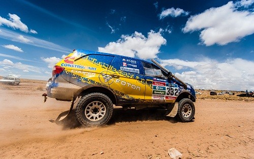Nueva SUV Foton Sauvana equipada con motor Cummins, debuta en el Dakar 2016 con mucho éxito