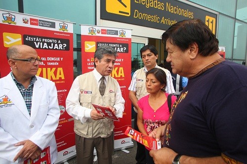 Ministerio de Salud realiza acciones de vigilancia en 20 mil zonas a nivel nacional para prevenir ingreso del Zika