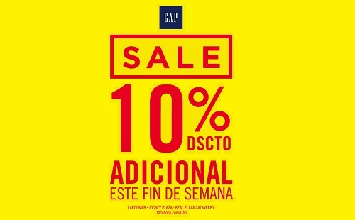 Gap nos trae el Summer Sale