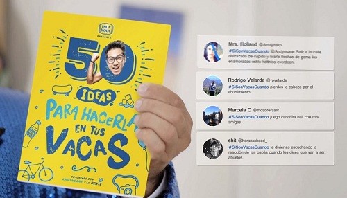Inca Kola presenta libro online con  50 ideas para hacerla en tus vacas