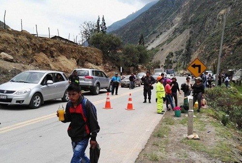 Sierra central deja de exportar us$ 6 millones diarios con cierre de carretera central