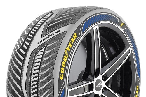 Goodyear devela sus llantas prototipo para vehículos autónomos